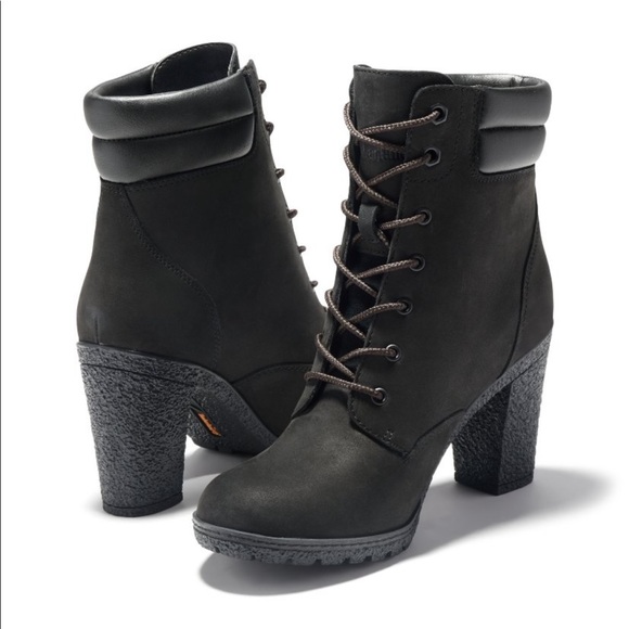 TIMBERLAND WOMENS TILLSTON LACE-UP BOOT - BLACK - Picture 8 of 10